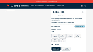 Manmade Brand - The Boxer Brief