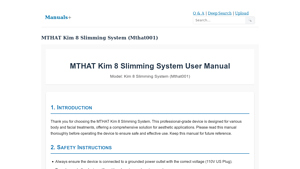 MTHAT - Kim 8 Slimming System
