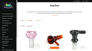 Mary Jane's HQ - 14mm Bong Bowls