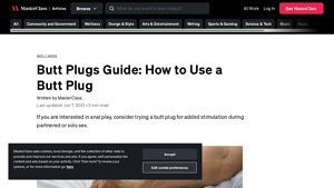 MasterClass - Butt Plug Exploration