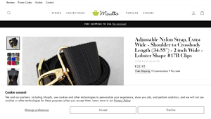 Mautto - Adjustable Nylon Strap