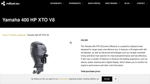 Yamaha - 400 HP XTO V8