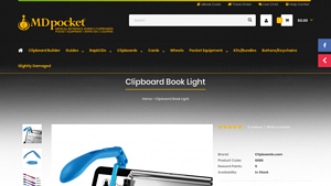 Clipboards.com - Clipboard Book Light