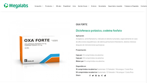 OXA FORTE - Analgésico y Anti-Inflamatorio