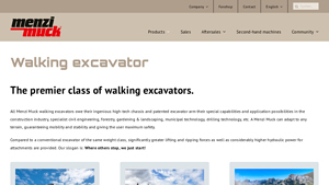Menzi Muck - Walking Excavator