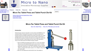 Micro-Tec - Tablet Press and Punch Die Kit