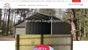 Midwest Steel - Steel Frame Gauge Options