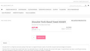 Dissolve Tech - Hand Towel
