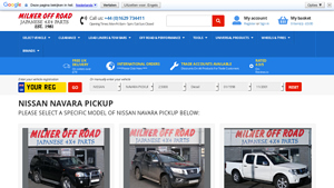 Milner - Nissan Navara Parts & Accessories