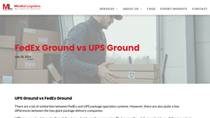 FedEx Ground - UPS Ground
