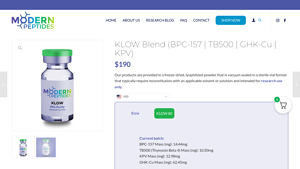 Modern Peptides - KLOW Blend