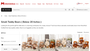 Morismos - Small Teddy Bear Plushies