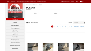 Pulsar - Key Mowing Parts