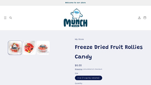 Munch Treats - Freeze Dried Fruit Rollies Candy