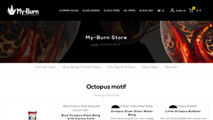 My Burn - Burning Octopus Bong