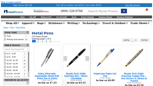 Myron - Custom Metal Pens