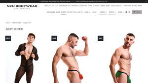 N2N Bodywear - Sexy Sheer Collection