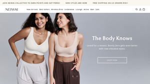 NEIWAI - Barely Zero Anchored Cup Bra