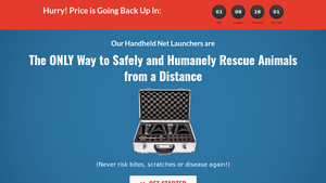 Net Launcher - Handheld Net Kits for Humane Animal Rescue