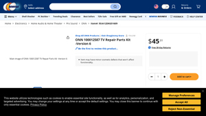 ONN - TV Repair Parts Kit - Version 6