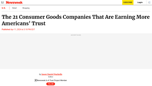 Procter & Gamble - Pampers, Tide, Crest; Colgate-Palmolive - Colgate, Palmolive, Speed Stick