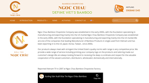 Ngoc Chau Bamboo - Bamboo Chopsticks