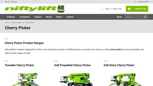 Niftylift - Cherry Picker Solutions