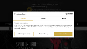 noblechairs - EPIC Spider-Man Edition Gaming Chair