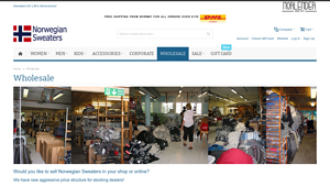 Norwegian Sweaters - Wholesale 100% Wool