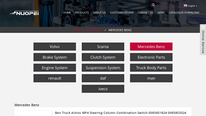 Ben Truck - Steering Column Switch & Cooling System Parts