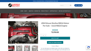 Nissan - JDM Skyline RB26 Engine
