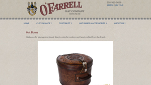 O'Farrell Hat Company - Brad Martin Hat Box #101