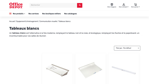 Office DEPOT - Tableaux Blancs