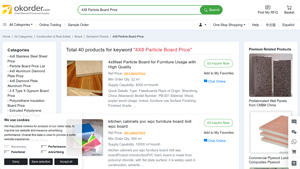 Okorder - 4x8 Particle Board for Furniture