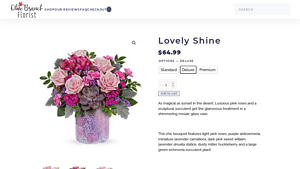 Lovely Shine - Chic Pink Rose Bouquet