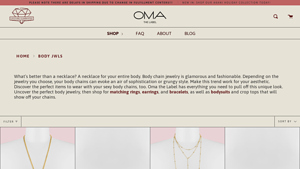 Oma the Label - Yanga Body Chain