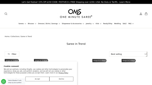 One Minute Saree - Key Product