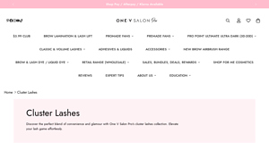 One V Salon Pro - Cluster Lashes Collection