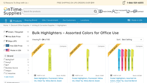 On Time Supplies - Bulk Highlighters