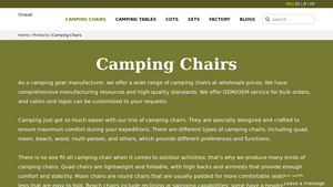 Onwak - Wholesale Camping Chairs & Tables