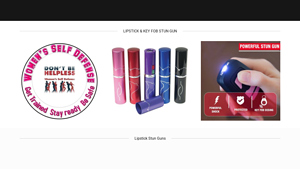 Onyx Gun Club - Lipstick Stun Gun