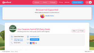 Four Seasons Farm - Saanen Goats