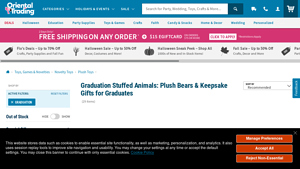 Oriental Trading - Bulk Stuffed Animals & Plush Toys