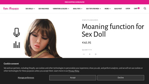 OwnPleasures - Moaning Function for Sex Doll