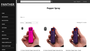 Panther Wholesale - Pepper Spray Variety