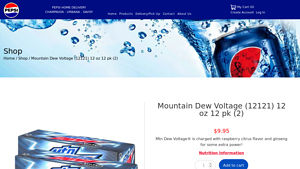 Pepsi - Mountain Dew Voltage