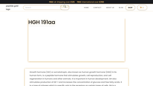Peptide Gold - HGH 191aa