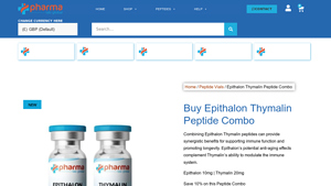 PharmaLab - Epithalon Thymalin Peptide Combo