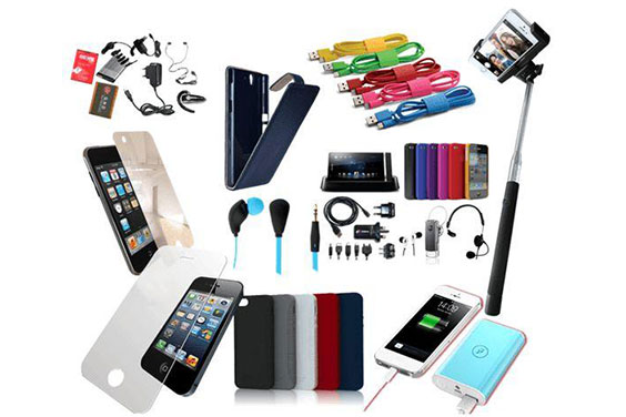 A stock image illustrating phone parts from china concepts
