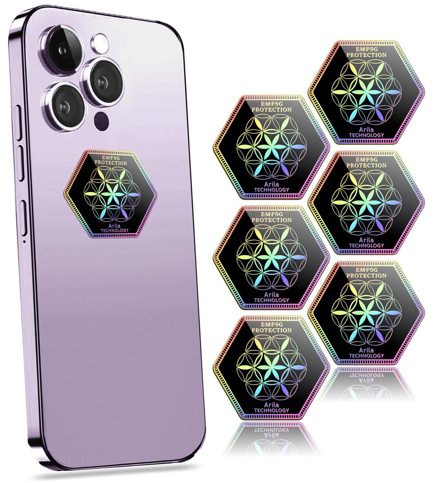 A stock image illustrating phone sticker concepts